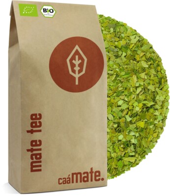 caámate Mate Tee BIO 1Kg   Mateblätter pur   Yerba Mate   frisch, fair & direkt