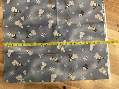 Jacqueline Paton For Red Rooster Too Many Men 42x46 Christmas Fabric