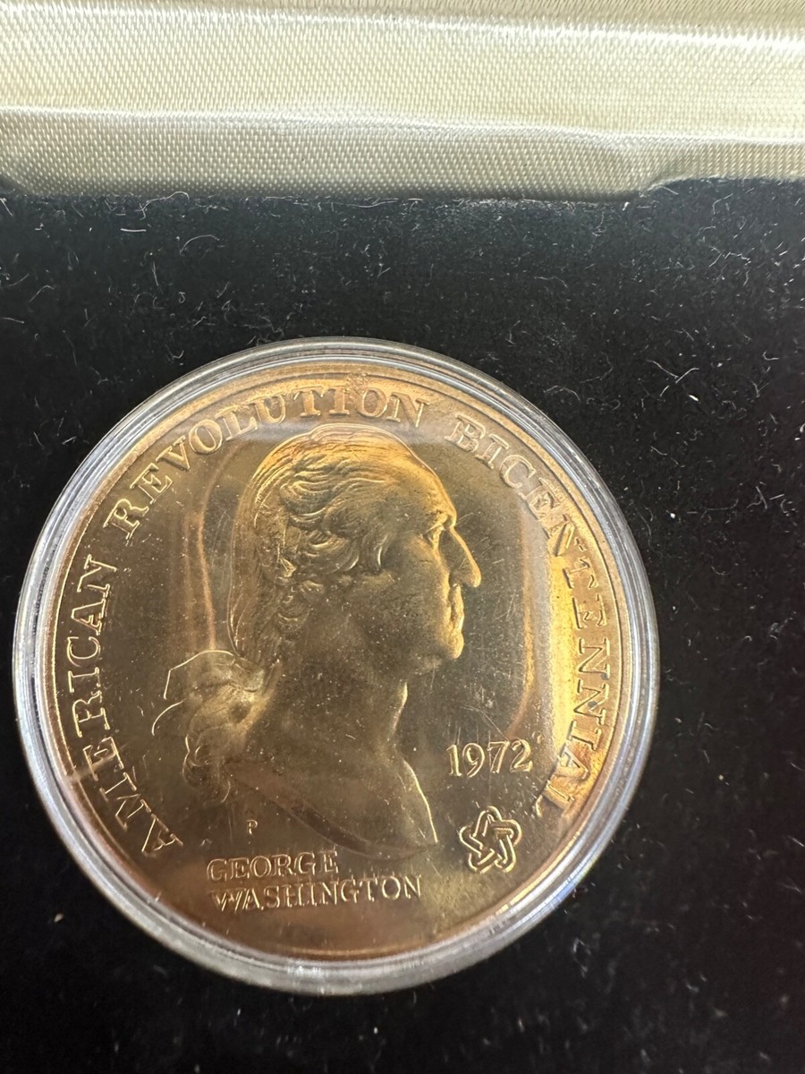 1972 Bicentennial Commemorative Medal, George Washington with