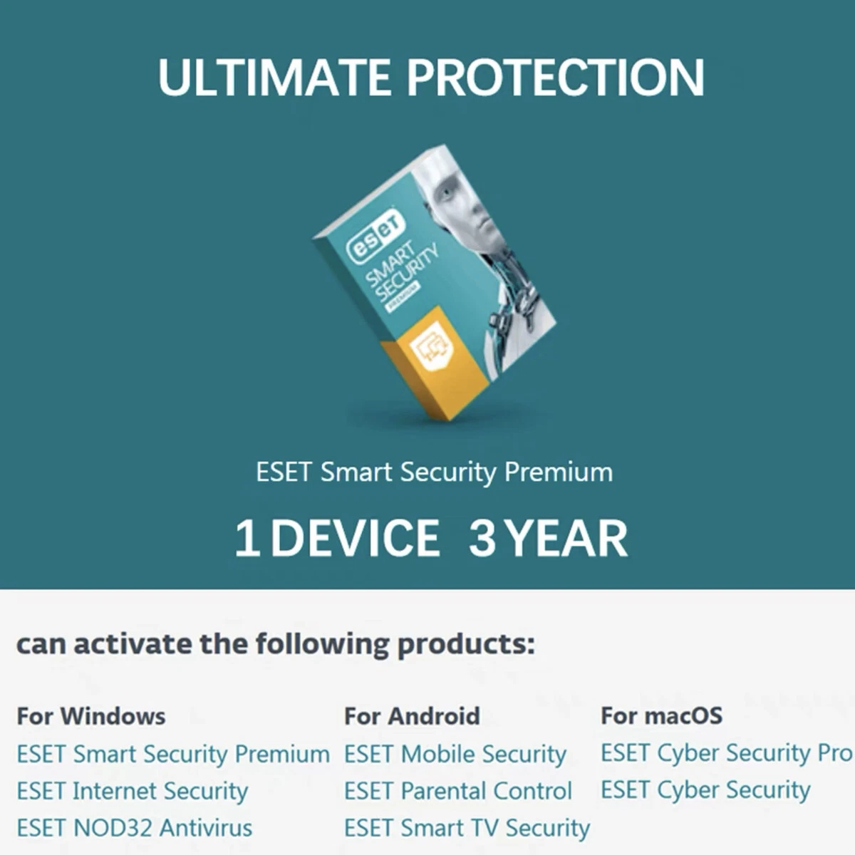 2023 ESET Smart Security Premium 1 Device 3 Years WORLDWIDE DIGITAL LICENSE KEY | eBay 2023 Eset Smart Security Premium 1 Device 3 Years Worldwide Digital License Key | Ebay