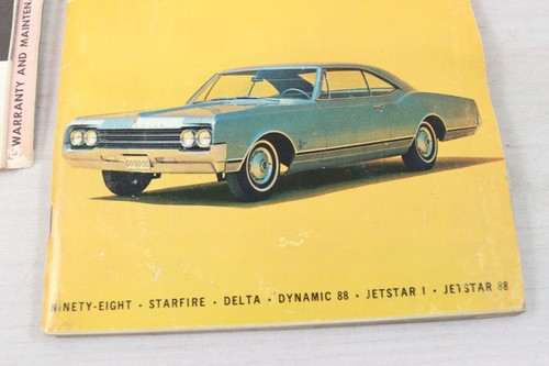 1965 Oldsmobile Owner Operating Manual Ninety-Eight Jetstar 88 Protecto Plate - Picture 3 of 11