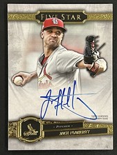 2021 Topps Five Star #FSA-JFI Jack Flaherty On Card Auto Cardinals ⚾️🔥