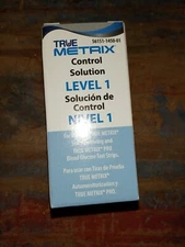 Lot Of 12 TRUE Metrix Control Solution Level 1 for TRUE Metrix Meter