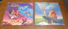 Disney LaserDisc Lot of 2 - Aladdin  The Lion King