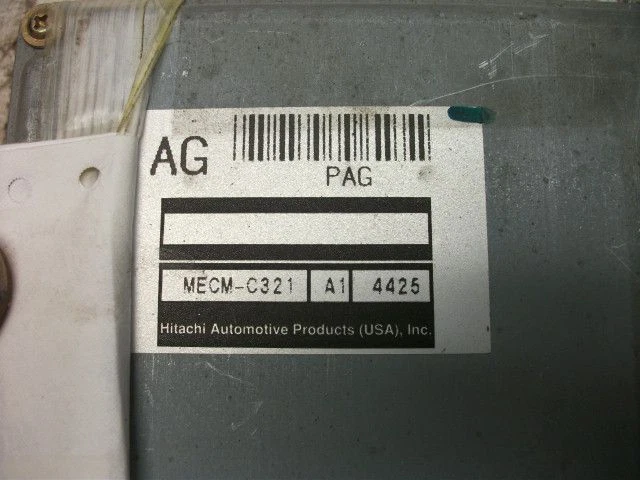 93 QUEST ENGINE ECM ELECTRONIC CONTROL MODULE BEHIND GLOVE BOX FEDERAL EMISSIONS - Изображение 3 из 3