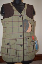 Country Sport Sherwood Ladies Windsor Tweed Waistcoat Waterproof/ Breathable