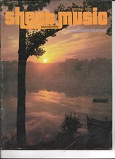 SHEEET MUSIC MAGAZINE-OCTOBER 1978