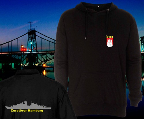 Marine#3 D 181, Zerstörer Hamburg, D181, D-181,Shirt,Polo,Hoody bis 6XL - Bild 15 von 21