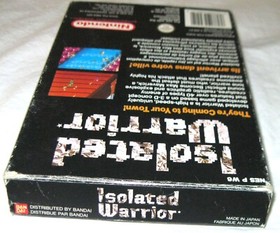 isolated warrior  authentique version originale nintendo nes fra