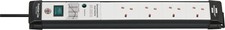 Brennenstuhl Extension Lead with Surge Protection & USB Ports 60,000A Protection
