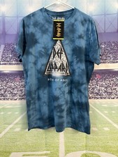 Def Leppard Men's Graphic Band Tee Rock of Ages T-Shirt M Limited Edition 2022