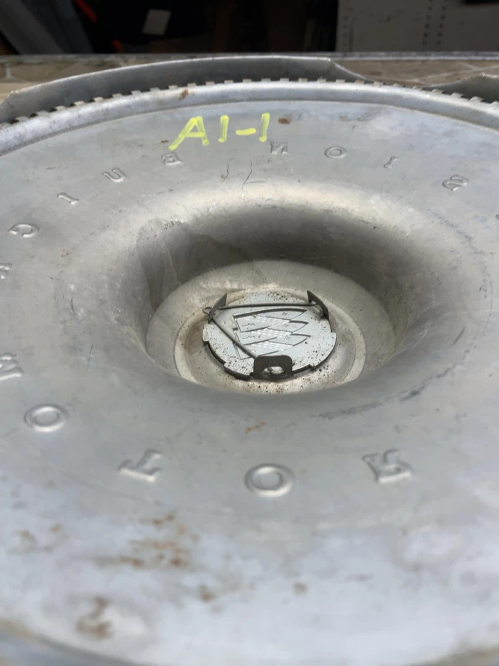 1970-1972 BUICK SPECIAl WHEEL COVER  Full Set Of 4 100-slot type oem - Image 4 of 4