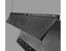 Buyers 1309052 Belted Rubber V-plow Snow Deflector - 51.75in X 38in Thick