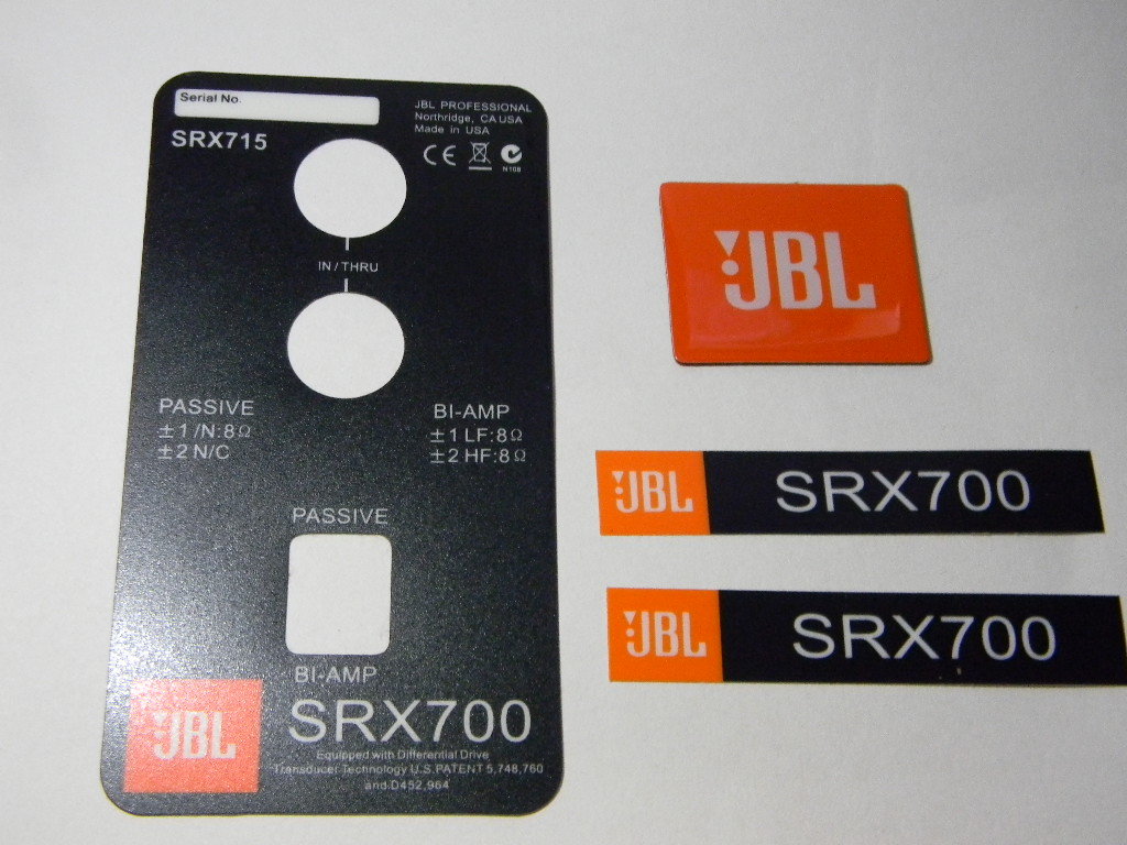 希少レトロJBL-Bステッカー4枚 激レア ノベルティ JBL ロゴ ステッカー シール エクスクラ