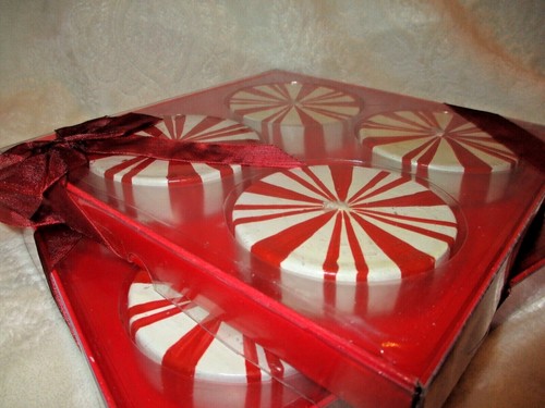 Inamod~Christmas Candles~Peppermint Candy Shaped Candles~2 Pkgs~8 Candles - Picture 9 of 9