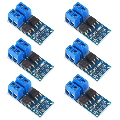 DC 5V-36V 15A MOSFET Trigger Switch 6 Pack 400W PWM Adjustment Motor ...