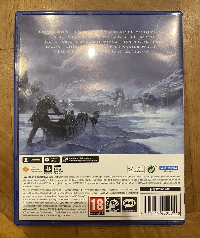PS5 God of War Ragnarok, foto 3 di 3