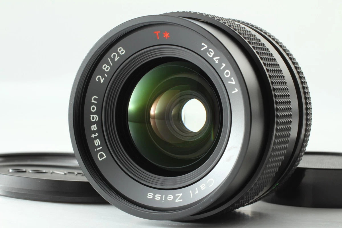[MINT w/ P-Filter] CONTAX Carl Zeiss Distagon T* 28mm F2.8 MMJ Lens from  JAPAN