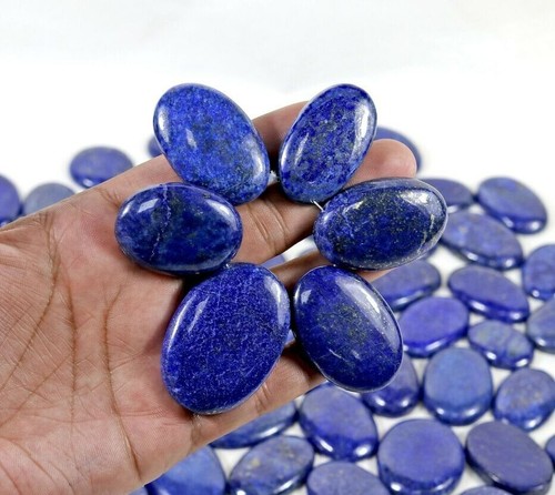 10000 Ct/ 2 Kg Blue Lapis Lazuli Natural Cabochon Mixed Shape Lot Loose Gemstone - Picture 5 of 6