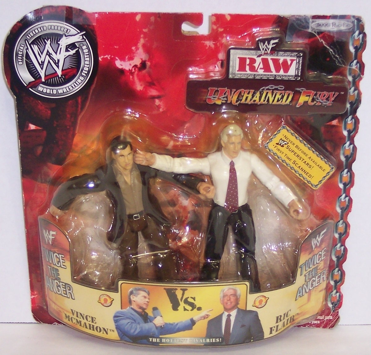 フィギュア wwf vince mcmahon vs ric flair