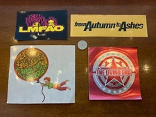 Prince Revolutions Around World/￼￼ miscellaneous Stickers + Free Flag sticker￼￼￼