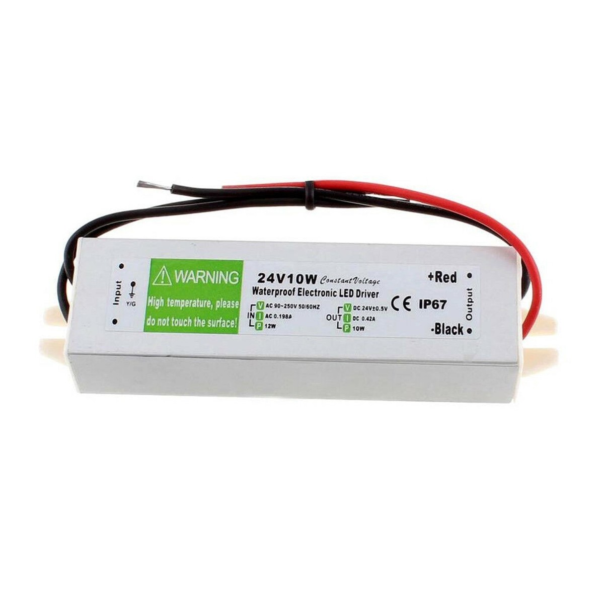 Braytron 24V 25W AC Adapter LED Trafo Treiber Transformator LED Trafo (Netzteil treiber für Alle LED Produkten und Strip