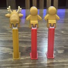 Christmas PEZ Dispensers - Gingerbread Men and a Reindeer — photo 2