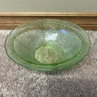 Jeannette Green Cherry Blossom 8 1/2" Round Berry Bowl