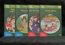 NEW Leap Frog School Classroom Series Tag Books 4 Set VOWELS Digraphs Diphthongs