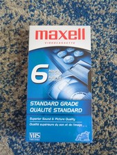 Maxell 214016 120 Minute Gx Silver Video Tape
