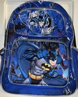 Batman The Dark Knight Backpack 16" Pop Out 3D Hero Blue/Black NWT & RARE