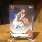2025-26 Bowman U NOW March Madness Shelton Henderson Miami Auto Purple /75