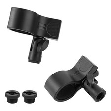 2pcs Large Microphone Clip Holder, Adjustable Mic Clamp for Microphones with ...
