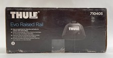 Thule Evo Raised Rail Foot for Vehicles Black 4-Pack 710405