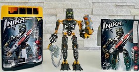 Bionicle Toa Inika Set of 6 : 8727 - 8732 with Zamors +  Canisters & Manuals