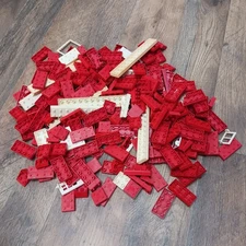 Vintage American Bricks Lot 1.5+LBS Elgo Halsam Made USA Doors Windows