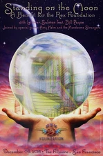 Original Standing on the Moon Leftover Salmon 2014 Fillmore Poster Grateful Dead