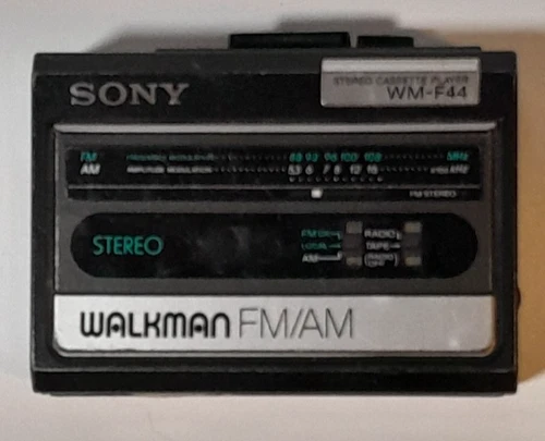 Sony Walkman WM-F44 Cassette Player-Not Working Parts Only