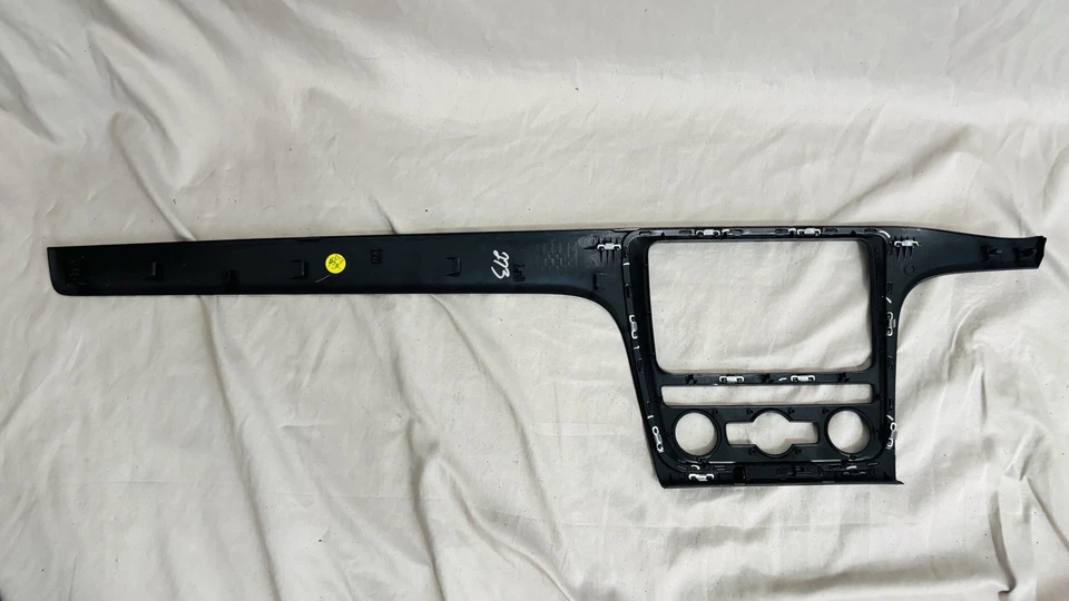 Radio control climático tablero delantero Volkswagen VW Passat 12-15 bisel plateado Foto 4 de 4