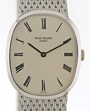 Patek Philippe Golden Elipse Vintage Uhr Ref.3548 1 Kal. 23-300 750/18k Weißgold