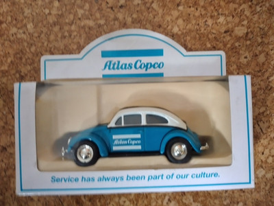 Rarität, unbespielt, VW Käfer Fa. Atlas Copco