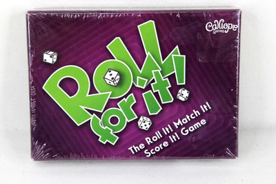 Roll For It Dice Game Purple Box Edition 2013 Calliope ** New & Sealed