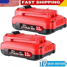 2X 3000MAh 20V Li-ion Battery For V20 CMCB204 CMCB202 CMCB201 Cordless