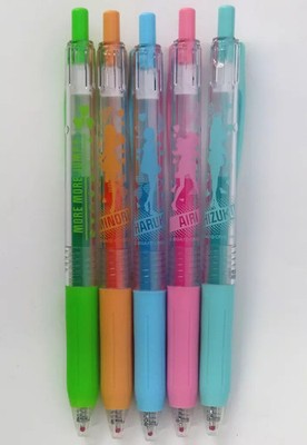 Hatsune Miku Pen MORE MORE JUMP! Sarasa Clip Color Ballpoint Pen Set of 5