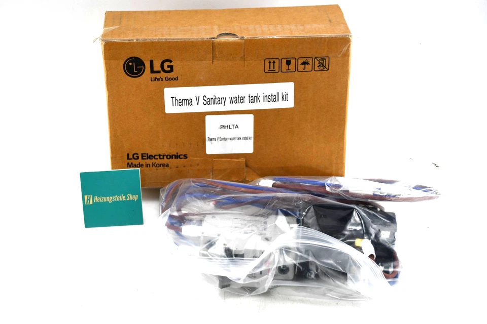 LG Therma V Wärmepumpe PHLTA Brauchwasserspeicher Anschluss Kit 230 Volt