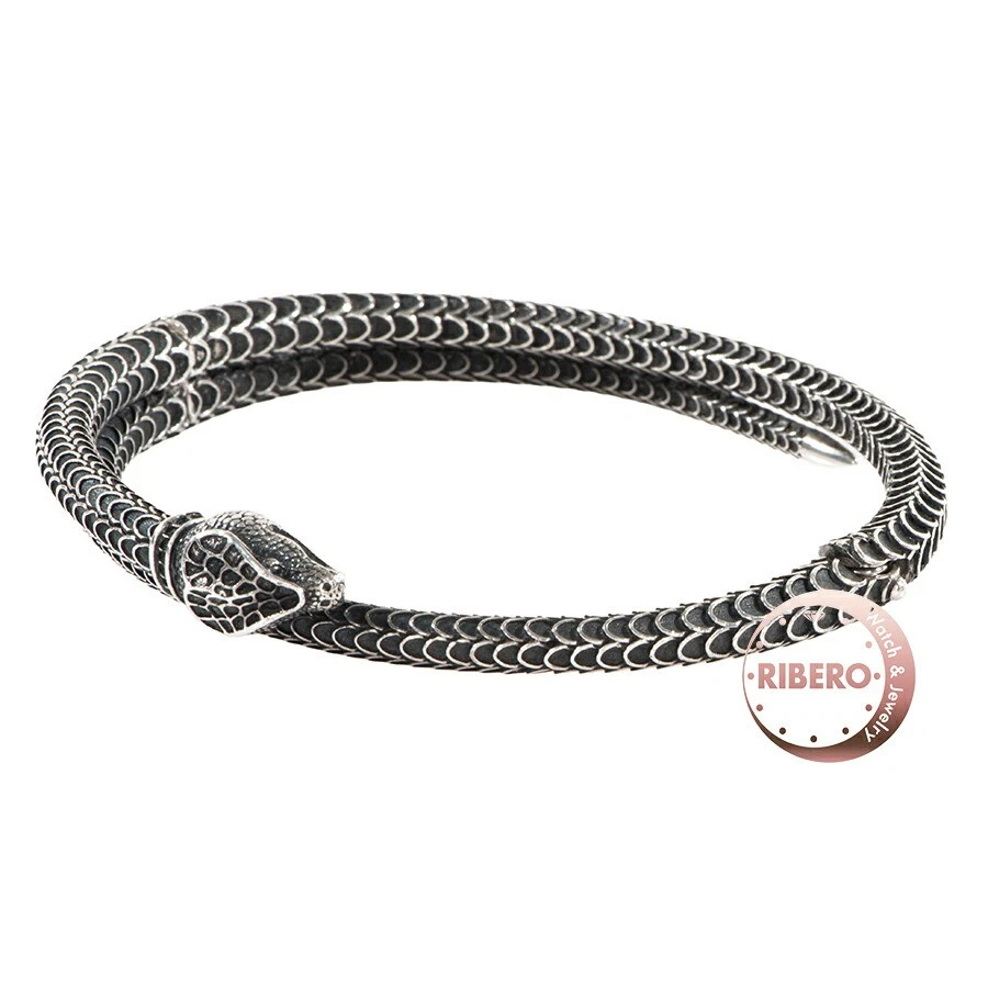 Bracciale GUCCI Garden Argento Serpente