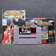 Tecmo Super NBA Basketball (NES) CIB - Authentic Good Condition