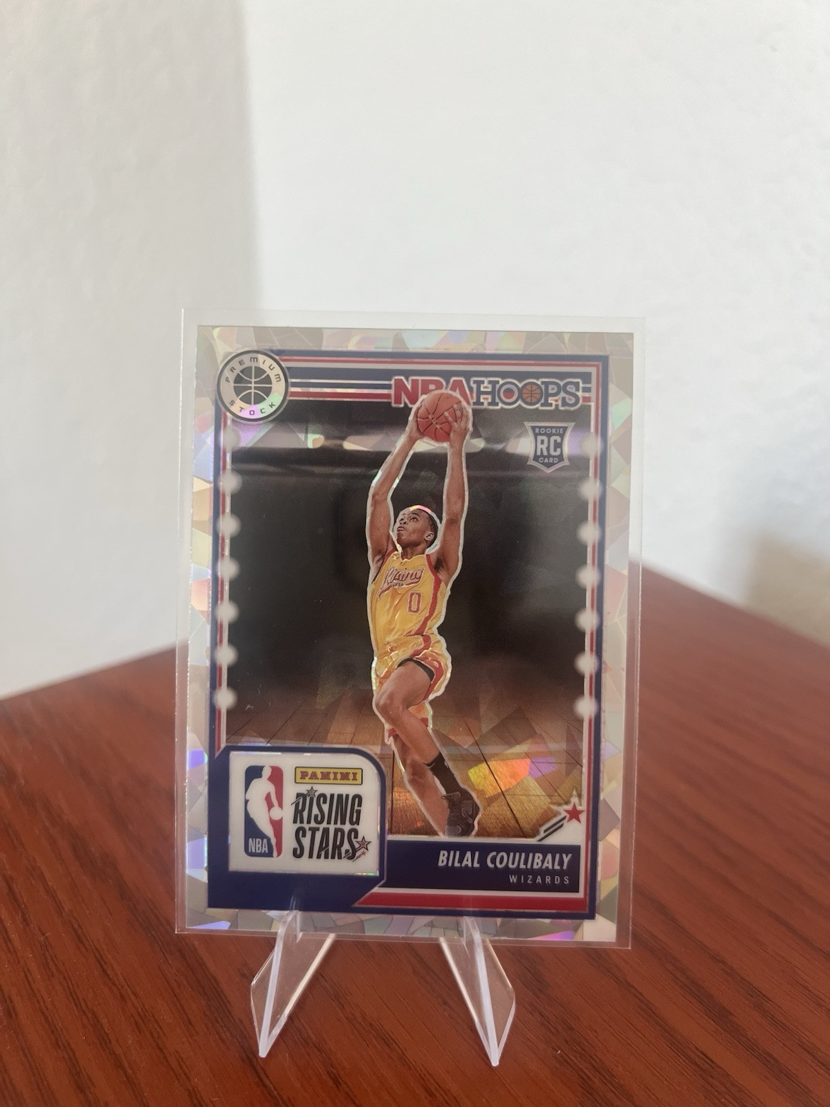 2023-24 Panini Hoops Premium Stock - Rising Stars Ice #287 Bilal Coulibaly (RC)