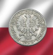 1958 Poland 2 Zlote / Zlotys - Combined Ship