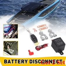 Car Battery Switch Disconnect Power Kill Master Isolator Cut Off Control 2 SET
